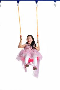 Seggiolino <span class=keywords><strong>Altalena</strong></span> per Bambini di Grande Successo <span class=keywords><strong>in</strong></span> <span class=keywords><strong>Tessuto</strong></span> con Tavoletta <span class=keywords><strong>in</strong></span> Plastica e Corda <span class=keywords><strong>in</strong></span> PE per Uso Interno ed Esterno per Soggiorno Casa Patio Camera da Letto e Parco - Product Image 5