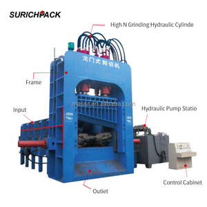 Machine de cisaillement hydraulique automatique de haute qualité pour la découpe de métaux usagés, y compris l'aluminium, avec boîte d'alimentation pratique - Product Image 1