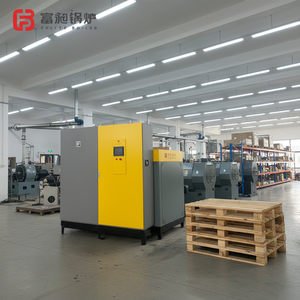 หม้อไอน้ำไฟฟ้าแนวนอน 2 ตัน/ชม. ได้รับการรับรองมาตรฐาน CE 380V ประหยัดพลังงานอัตโนมัติ สำหรับกะทิไทย ข้าวเจี๊ยวเวียดนาม - Product Image 1