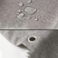 Tissu brocart tissé 100% polyester, occultant, enduit PU, anti-bouloches, résistant à l'eau, séchage rapide, antistatique, thermocollant, pour sacs de voyage