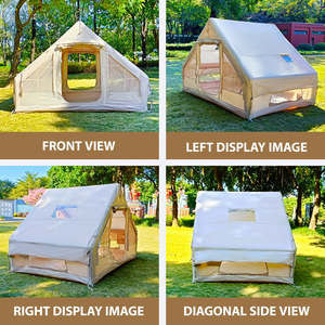 Carpa Inflable Premium para Acampar, Impermeable, para las Cuatro Estaciones, Fácil de Instalar, Resistente al Viento, Ignífuga, para Grupos Familiares - Product Image 2