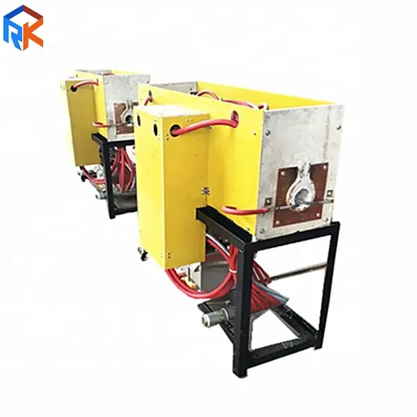 3000HZ medium frequency induction heating furnace for bars tubes 60mm