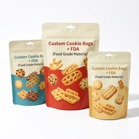 Sachet Doypack Personnalisé Imprimé Résistant à l'Humidité et Refermable en Plastique Alimentaire pour Bouchées de Granola