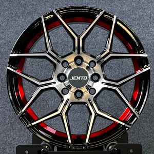 Jantes forgées légères Jento, couleur personnalisable, 15-24 pouces, alliage, 4x100/4x114.3/4x112 pour <span class=keywords><strong>BMW</strong></span> M3 M4 Tesla Mercedes - Product Image 1