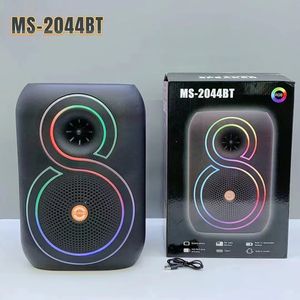 Altavoz Inalámbrico de 1800 mAh y Ocho Pulgadas con Bluetooth, 10 W, Bajos Potentes, Altavoz Portátil con Luz RGB de Colores, Parlantes Portátiles BT/FM/USB/TWS/LED - Product Image 6