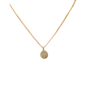 Livestream Hot Selling Titanium Steel Hetian Jade Necklace For Women Ins Inspired Niche Design Light Luxury Clavicle Chain - Product Image 5