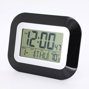 Nhà Máy RC tự động kỹ thuật số bảng bàn báo động LCD đồng hồ Đài phát thanh kiểm soát ngày ngày nhiệt độ trở lại ánh sáng báo lại - Product Image 4