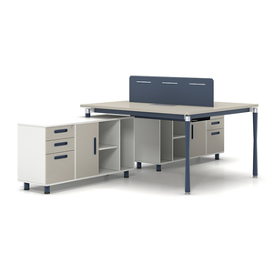 Escritorio de Oficina Moderno para 2/4/6 Personas, Muebles de Oficina, Fácil Montaje, Duradero, Espacios Modulares Abiertos para Colaboración - Product Image 5