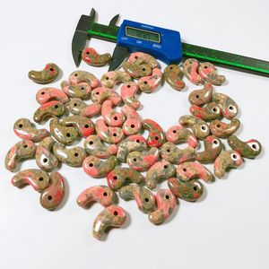 Private Label Natural <strong>Shamballa</strong> <strong>Bracelet</strong> Long Beads Red Agate Jade Magatama Pendant - Product Image 5