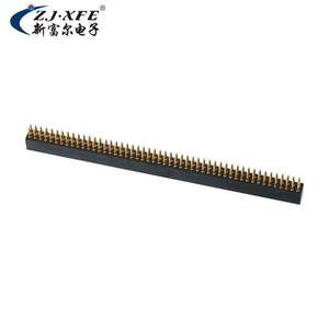 Nouvelle barrette de connexion femelle à double rangée de broches droites 1,27 mm 0,46 SQ H=3,8 - Product Image 3