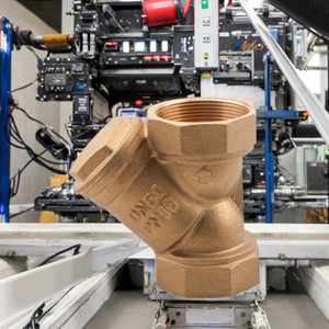 Filtre anti-retour en laiton de type Y en stock et sans MOQ, filtre en Y haute température pour système de filtration d'eau - Product Image 3