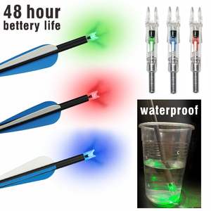 Panah menyala otomatis diaktifkan merah hijau biru, Led cahaya berburu 5.2mm 6.2mm Nock X h S G - Product Image 1