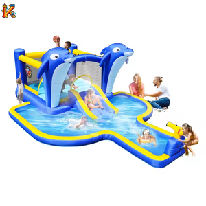 Bán Hot <span class=keywords><strong>Inflatable</strong></span> trượt nước với hồ bơi cho trẻ em 'nước chơi đồ chơi hoạt động ngoài trời và trò chơi - Product Image 2