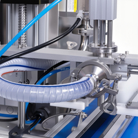 Machine de remplissage automatique de bureau en acier inoxydable avec pompe à engrenages pour miel, huile, shampoing et liquides visqueux, avec affichage numérique