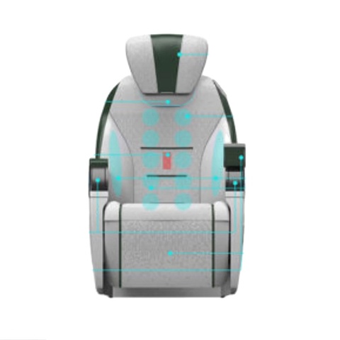 Factory Manufacturer High Quality Business Vito 250 260 Senna Van Coasterseats Hiace Alphard Coast Physical Buttons Seats