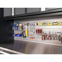 Gabinete de Herramientas Modular de Acero Resistente, Combinado, Ajustable, con Cerradura, para Garaje, Banco de Trabajo, Cajones de Almacenamiento