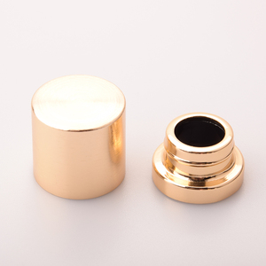 Capuchons de parfum Luxury Gold Click on avec collier Gold Click Step pour pompe à parfum à sertir Fea 15mm - Product Image 4