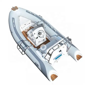 <span class=keywords><strong>Bateau</strong></span> pneumatique RHIB430 blanc <span class=keywords><strong>de</strong></span> <span class=keywords><strong>14</strong></span> <span class=keywords><strong>pieds</strong></span> (430 cm) le plus vendu pour la pêche - Product Image 6