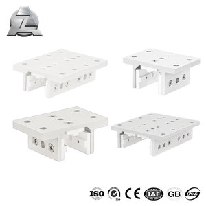Rodamientos lineales <span class=keywords><strong>de</strong></span> rodillos deslizantes <span class=keywords><strong>de</strong></span> <span class=keywords><strong>aluminio</strong></span> en forma <span class=keywords><strong>de</strong></span> H con ranura en <span class=keywords><strong>T</strong></span> <span class=keywords><strong>de</strong></span> 4 ranuras dobles <span class=keywords><strong>de</strong></span> 3 pulgadas serie 40 para encuadre ranurado en <span class=keywords><strong>T</strong></span> - Product Image 6