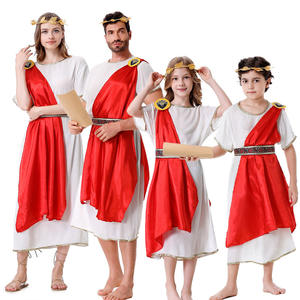Familia a juego padres hijos <span class=keywords><strong>diosa</strong></span> <span class=keywords><strong>griega</strong></span> Athena traje Athena princesa Cosplay vestido Halloween mascarada <span class=keywords><strong>disfraz</strong></span> - Product Image 1