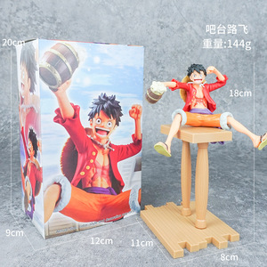 Figuras de Acción de PVC de Anime Japonés One Piece, Luffy, Nami, Boa Hancock, <span class=keywords><strong>Ace</strong></span> Sentado en un Mostrador de Bar, GK, para Niños, Regalo, Decoración - Product Image 6