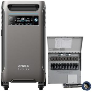 BEST PRICE F3800 Portable Power Station with Lithium Ion Expansion <b>Battery</b> (7.68kWh) 6000W AC Output Generator USA - Product Image 2