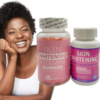 Gommes et capsules au collagène L-Glutathione éclaircissant le teint de la peau pour les femmes africaines Produits de santé Acheter en vrac pour la revente