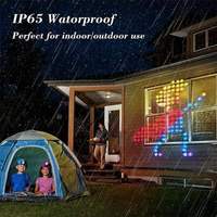 GEAVEE Aoying - Guirlandes lumineuses intelligentes pour l'extérieur, contrôlables par application, étanches IP44, CRI95, pour Noël, programmables, lumières féériques LED