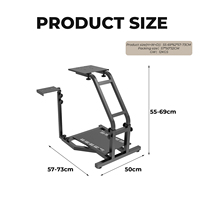 Support de volant de course pliable amélioré avec garantie d'un an et support technique en anglais pour PXN/Thrustmaster/Logitech G29 G27 G920 G923 T300RS T128X