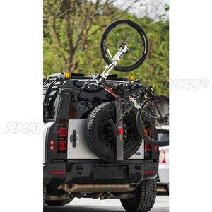 Pour Land Rover Defender 2020-2025 : Kit de carrosserie, support de porte-vélos pour hayon, support de roue de secours pour vélo, support de fixation pour attelage, accessoires automobiles - Product Image 5