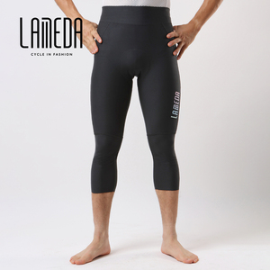 LAMEDA sublimazione stampa imbottita 3/4 ciclismo pantaloncini <span class=keywords><strong>pantaloni</strong></span> da bici per la corsa in bici da strada - Product Image 1