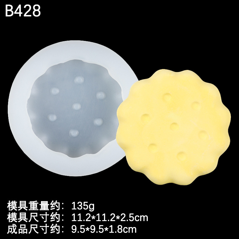 Transparent - Biscuits dentelle B428- 4 pouces