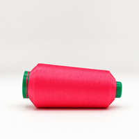 Fil de nylon teint en gros, fil de polyamide aux couleurs vives et résistantes pour la confection de chaussettes, de dentelle, de rideaux et de vêtements