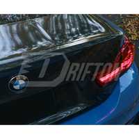 Couvercle de coffre arrière en Fiber de carbone en forme HighKick pour BMW M4 F82 2014-2020
