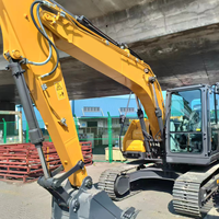 Model XE135GA Paling Populer Tampilan Baru Excavator Crawler Sedang 13,5 Ton