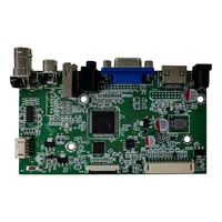 Carte de contrôle LCD EDP ABHV JX normale, entrées USB/VGA/MI/BNC, résolution 1920x1080, télécommande IR, écran 10,1"-17,3"