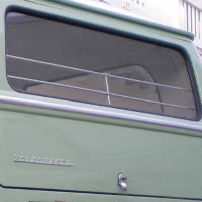 ポルシュのVWタイプ2バス1950-1979アルミニウムと互換性のあるリアジェイル 