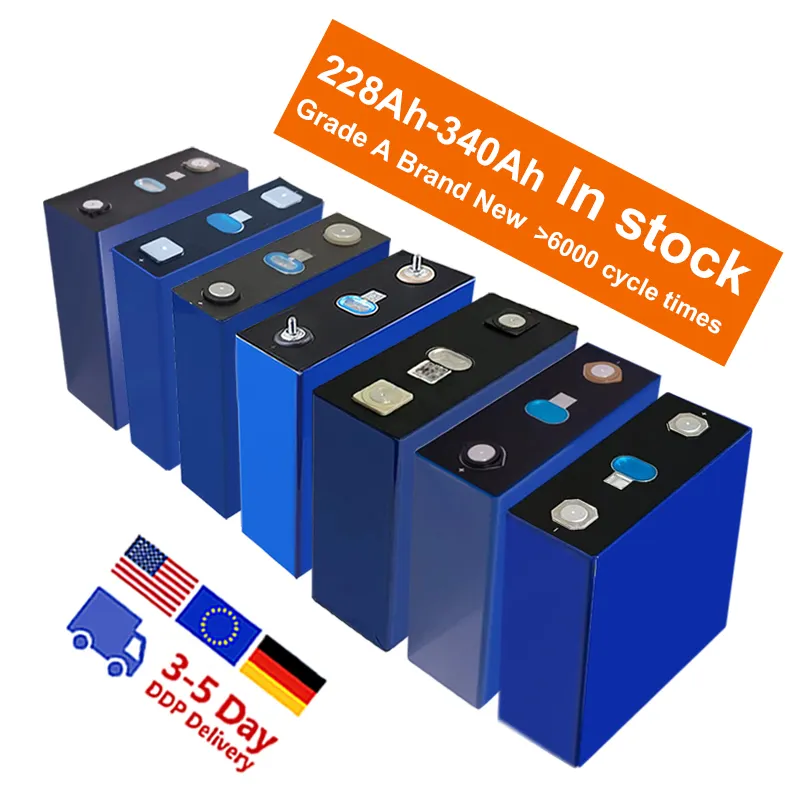 3,2 V 302ah 280Ah 310Ah 320Ah 340ah LiFePO4 celdas catl batería recargable para baterías de almacenamiento de energía solar LiFePO4 baterías