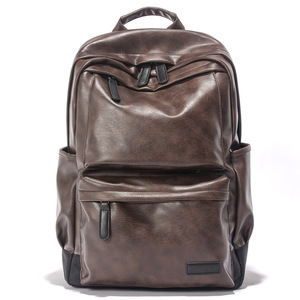 Mochila de Diseño Coreano de Estilo Nuevo Personalizada, Mochila de Cuero PU para Hombre, Mochila Casual para la Escuela, Bolsa de Viaje - Product Image 5
