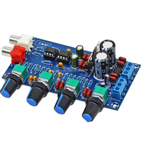 Papan Penyesuaian Nada Bass Treble Kontrol Volume dengan NE5532 Dual Op-amp SMD Mounting XH-M164