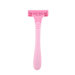Factory Custom Disposable Flexible <b>Blade</b> Head Various Color Non-slip Women's <b>Razor</b> Triple <b>Blade</b> Shaving <b>Razor</b> for Face Underarm - Product Image 1