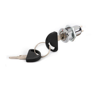 JK101 중국 하드웨어 제조업체 16mm 키 락 스위치 자동차 오토바이 점화 키 스위치 - Product Image 1