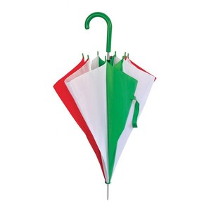 Parapluie drapeau italien 106 cm, design coloré, durable, protection UV - Product Image 2