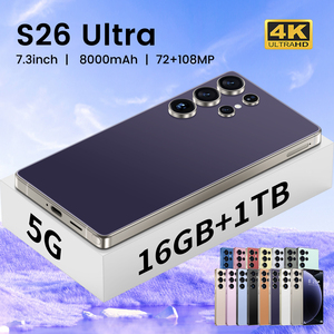 สมาร์ทโฟน 2026 รุ่นใหม่ S26 Ultra 5G หน้าจอ HD ขนาด 7.3 นิ้ว ความจุ 16GB+1TB รองรับสองซิม กล้องความละเอียดสูง 72+108MP ระบบปฏิบัติการ<span class=keywords><strong>ภาษา</strong></span>สเปน - Product Image 5