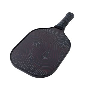 Raquette de pickleball en fibre de carbone 13,4 mm légère pour usage récréatif, forme standard, design sans bordure pour adolescents - Product Image 2