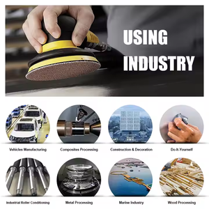 100mm 150mm piringan layar pengamplasan kayu logam 6 inci alat ampelas pemoles cakram dan putaran - Product Image 6
