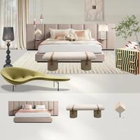 Meubles de chambre à coucher de designer pour villa, solution tout-en-un, canapé confortable haut de gamme, canapé moderne pour designers