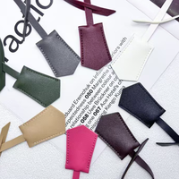 Breloque de sac à main pour femme, pendentif en cuir PU, porte-clés, étiquette de bagage en cuir PU, accessoire pour sac à dos