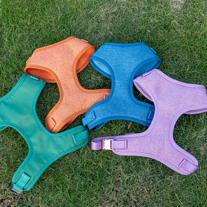 <span class=keywords><strong>Harness</strong></span> dan Tali Anjing Hanyang Custom Polyester No Choke Mesh Ukuran Ekstra Kecil, Set <span class=keywords><strong>Harness</strong></span> Kerah yang Dapat Disesuaikan untuk Anjing dan Kucing Ukuran Kecil hingga Sedang - Product Image 3