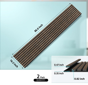 Paneles Acústicos de Madera Ecológicos con 80% de Reducción de Ruido para Aislamiento Acústico en Apartamentos, Oficinas y Cines - Product Image 2
